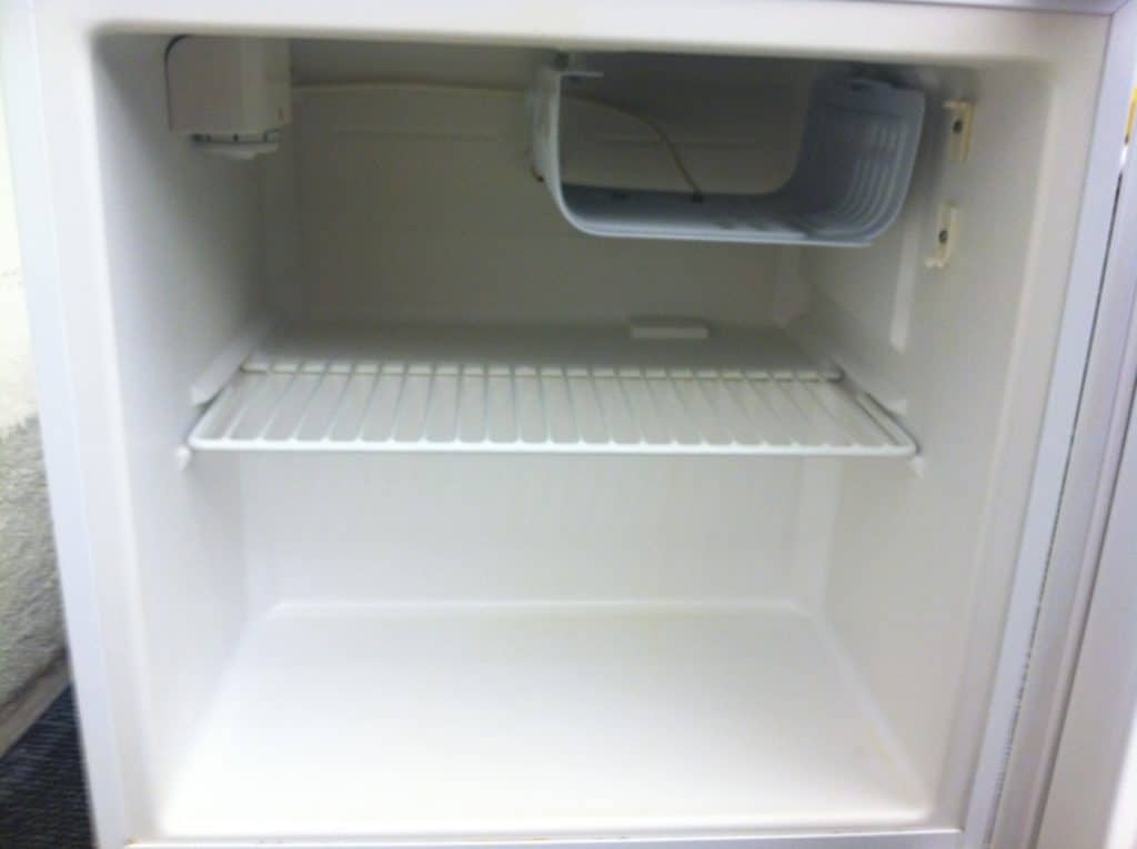 Inside a RV Refrigerator