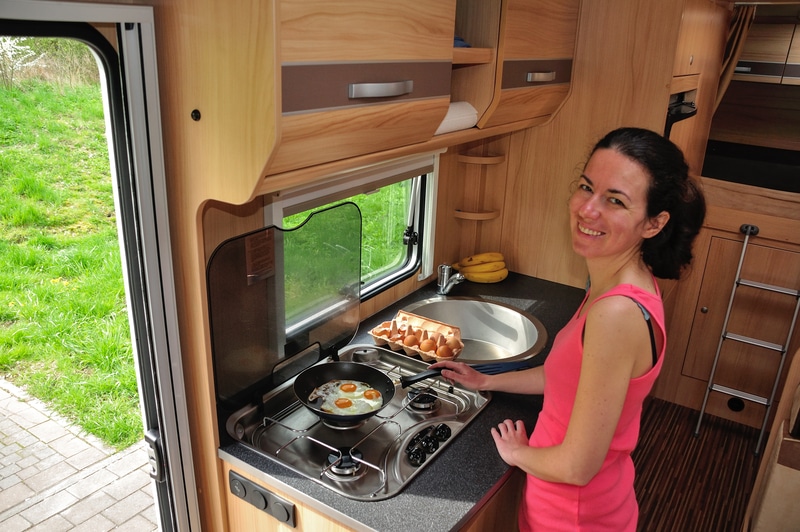 Cooking in RV
