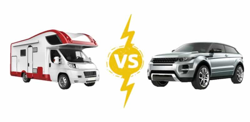 To use an RV or to use or an SUV?