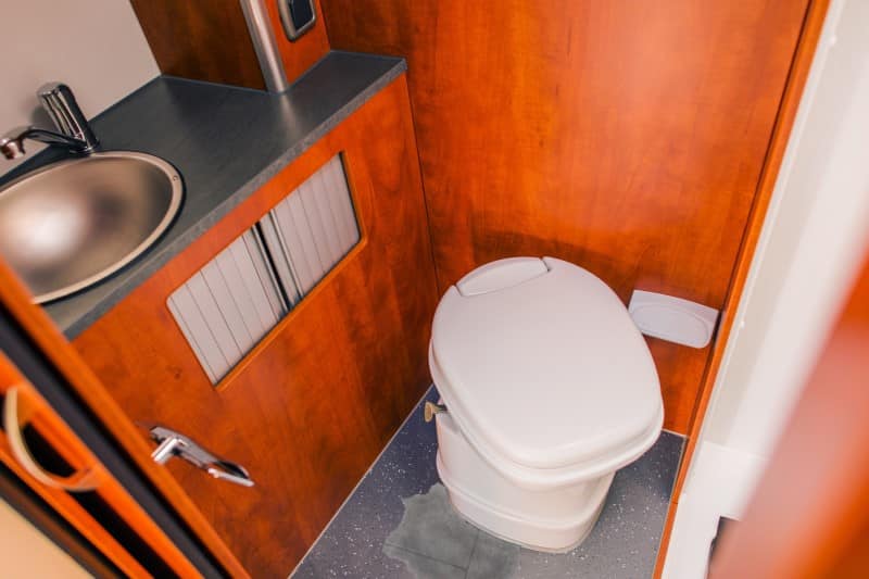 What To Do If Your RV Toilet is Leaking on the Floor Camper Upgrade