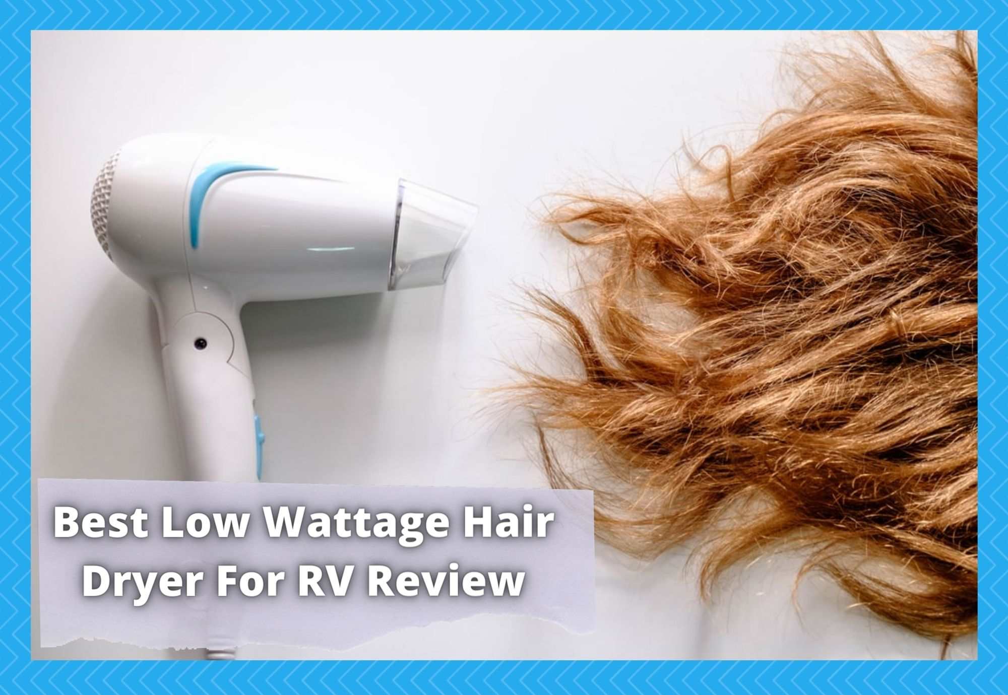 low wattage hair dryer rv