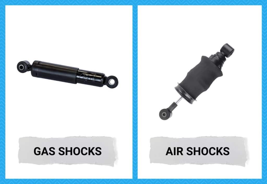 Air Shocks vs Gas Shocks Which One's Better? Camper Upgrade