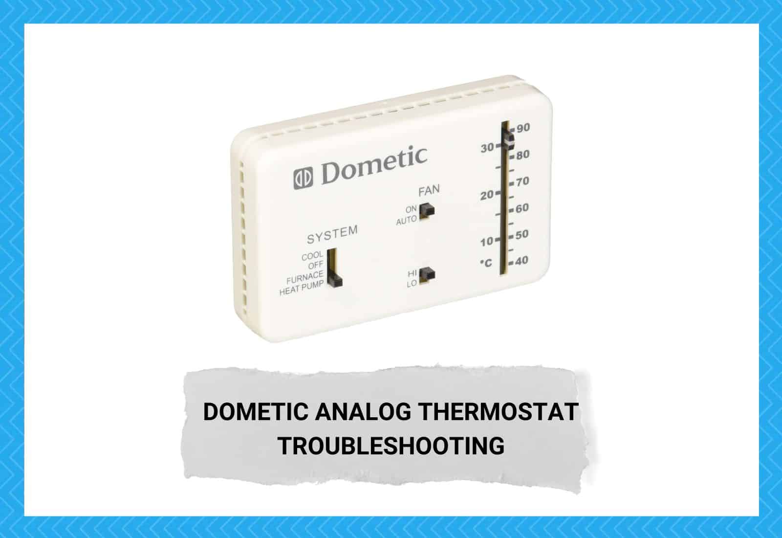 Dometic Analog Thermostat Troubleshooting