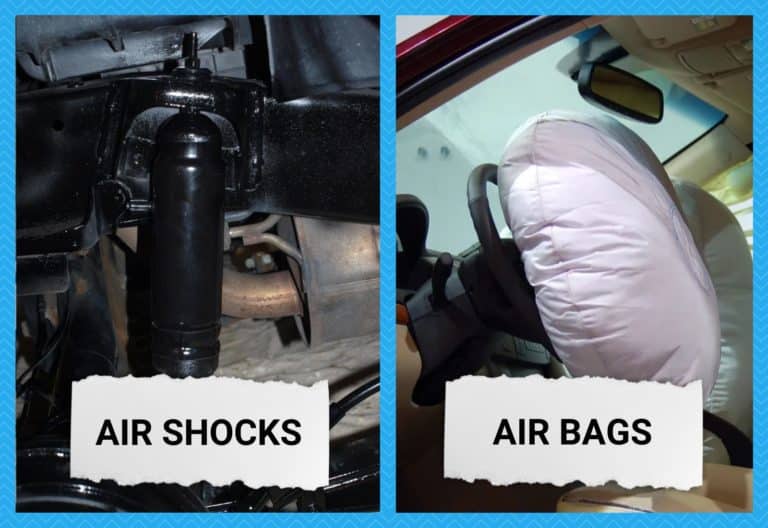 Air Shocks vs Air Bags What's The Difference? Camper Upgrade