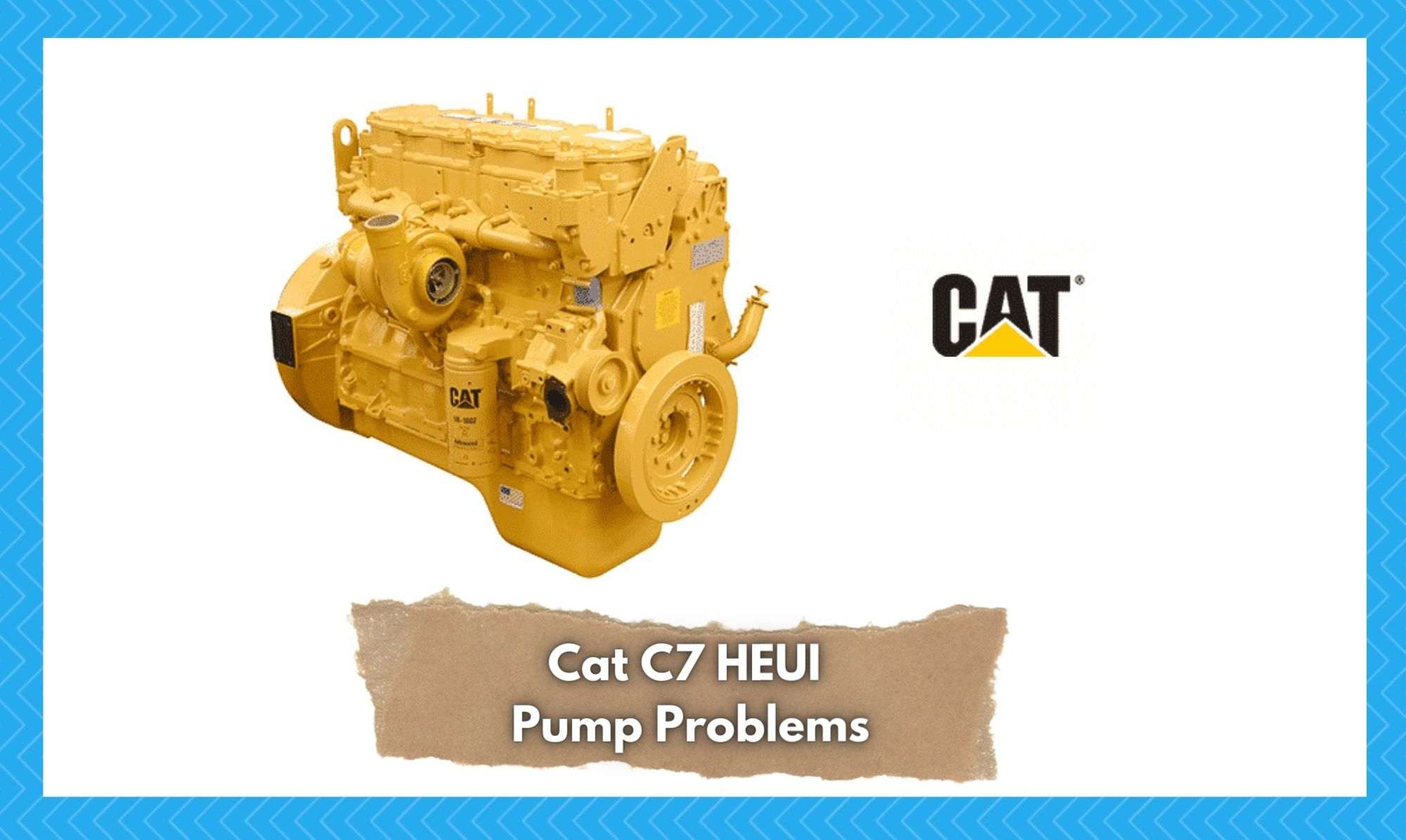 cat c7 heui pump problems