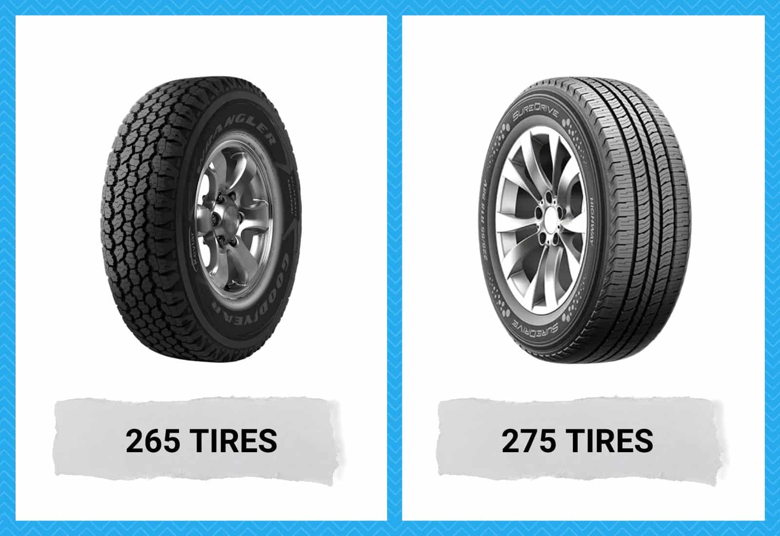 265 vs 275 Tires