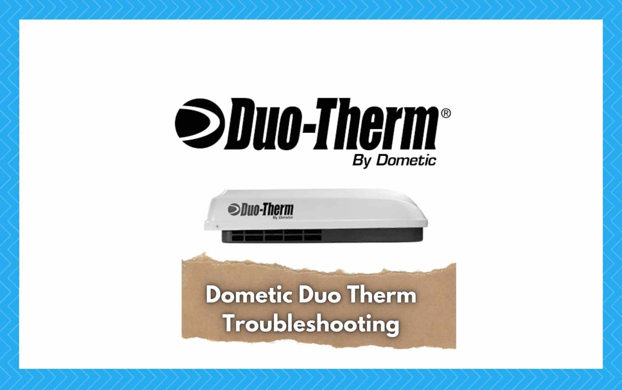 dometic duo therm troubleshooting
