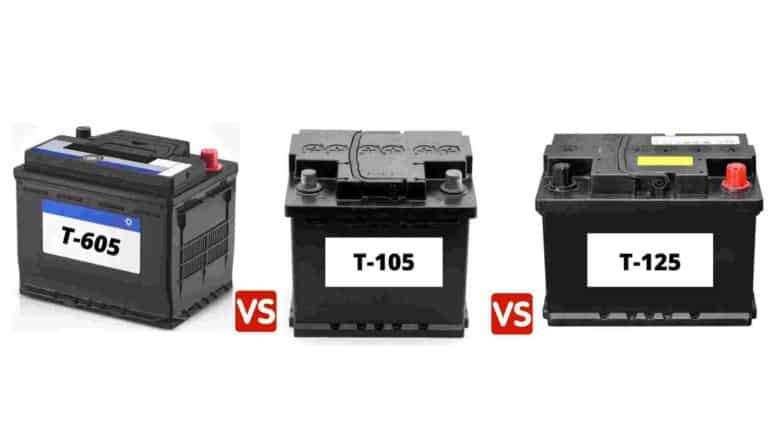 Trojan T605 vs T105 vs T125: What's The Difference? - Camper Upgrade