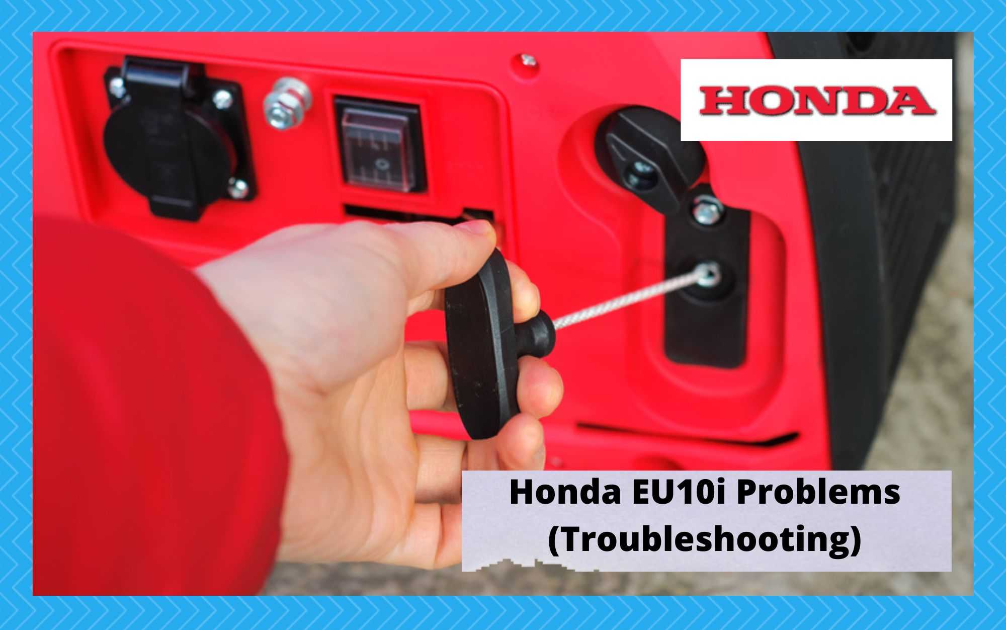 Honda EU10i Problems