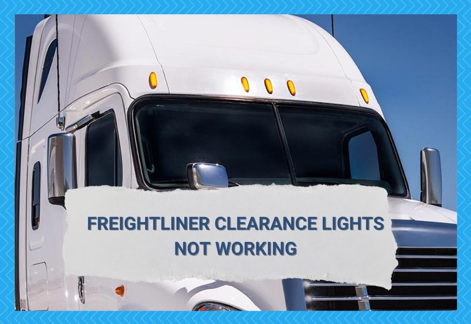 Freightliner Clearance Lights Not Working 7 Fixes Camper Upgrade