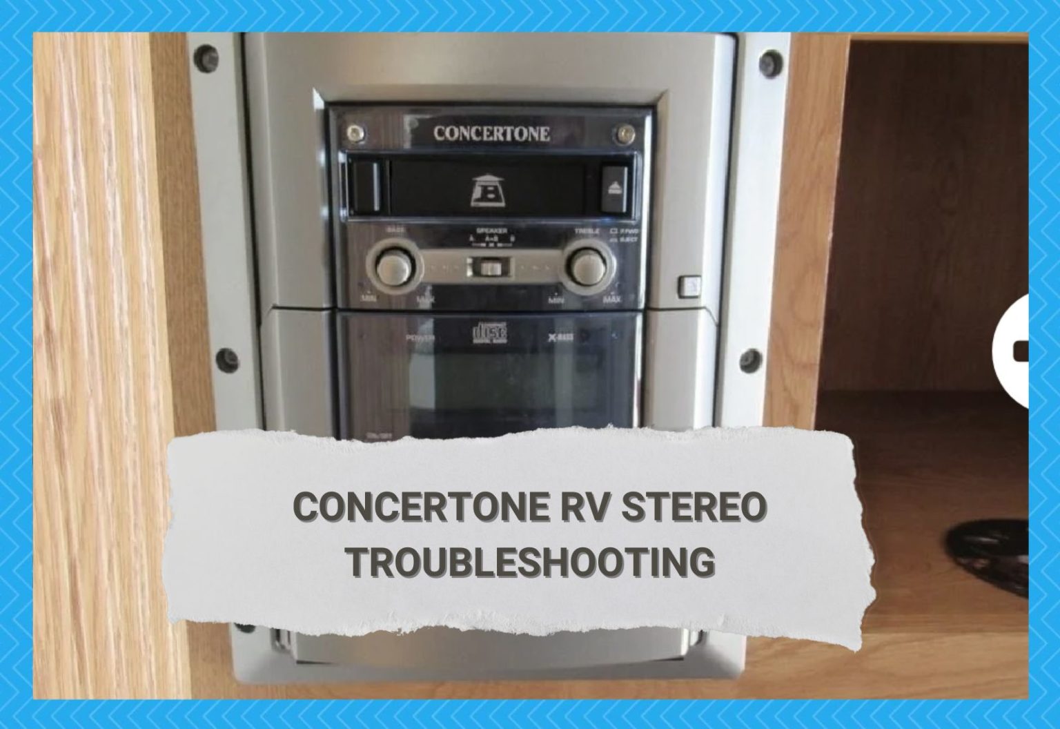 Concertone RV Stereo Troubleshooting (8 Problems) Camper Upgrade