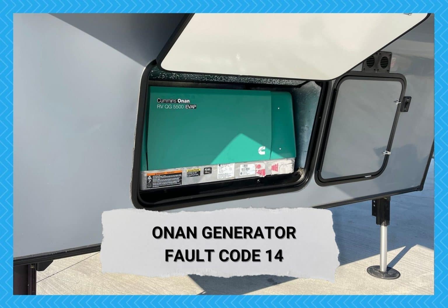 11 Ways To Fix Onan Generator Fault Code 14 Camper Upgrade