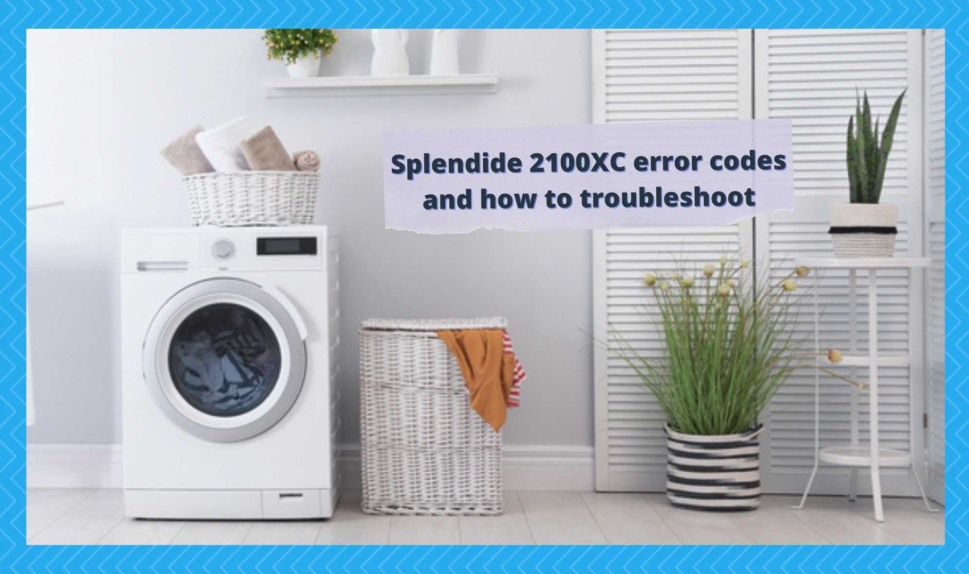 Splendide 2100XC Error Codes