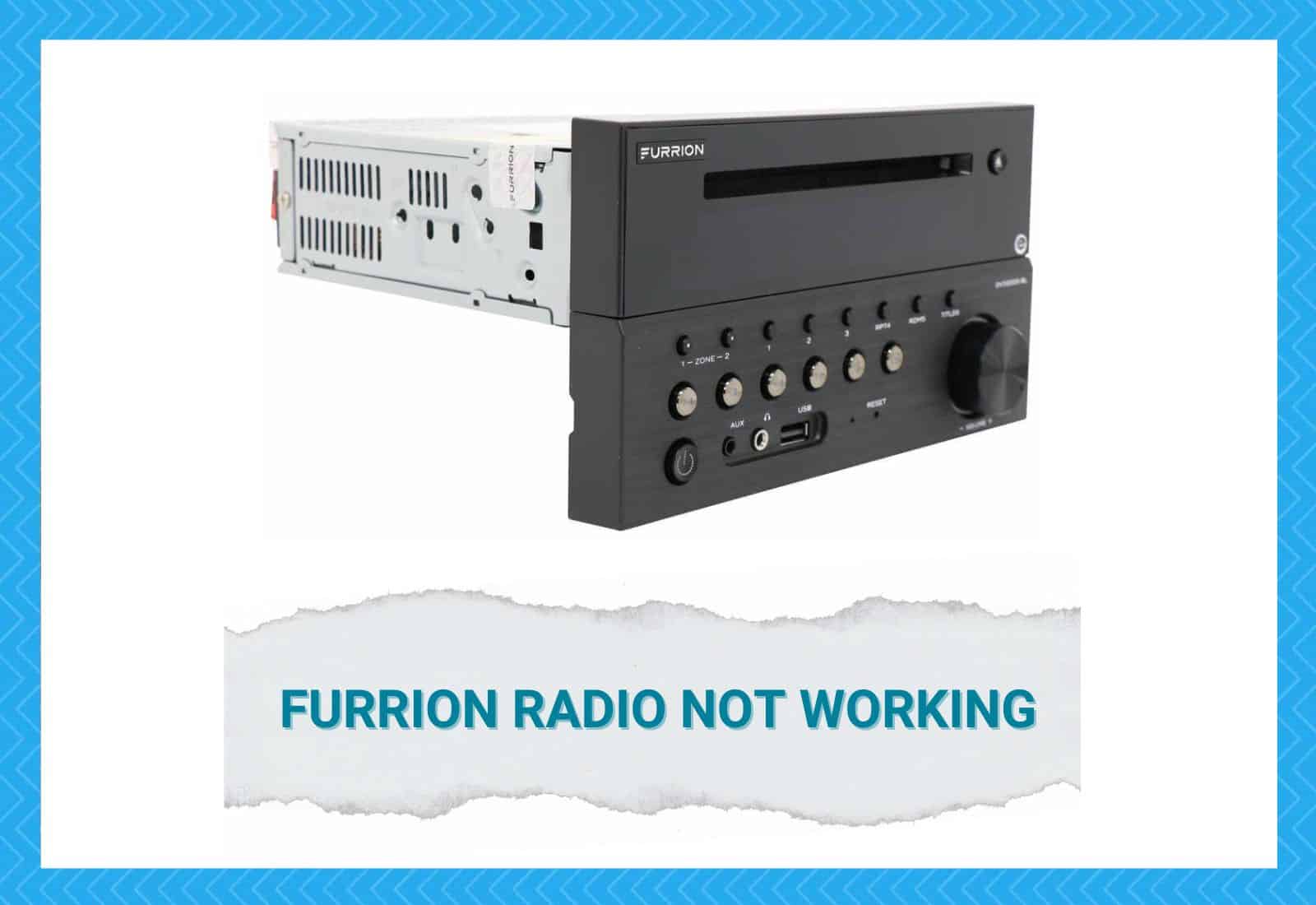 Furrion Radio Not Working