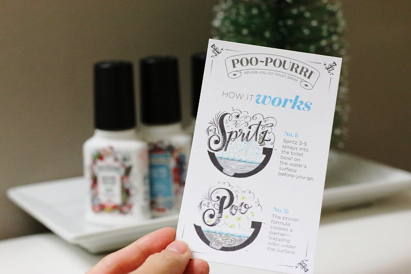 Poo-pourri how to use