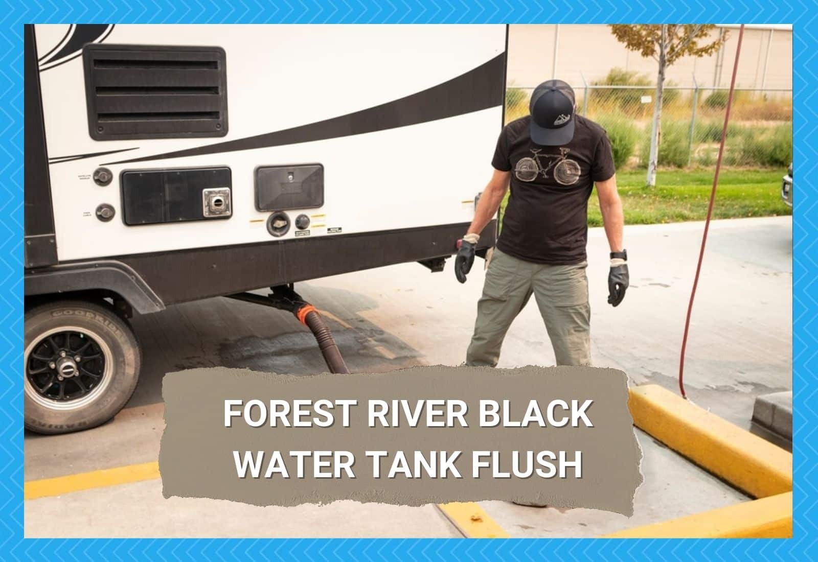 Forest River Black Water Tank Flush