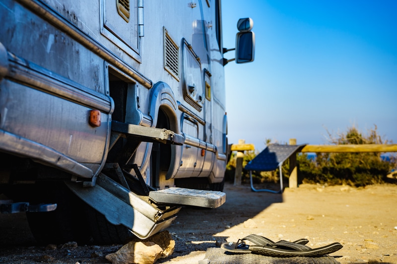 StepByStep Guide On Homemade RV Step Stabilizer Camper Upgrade