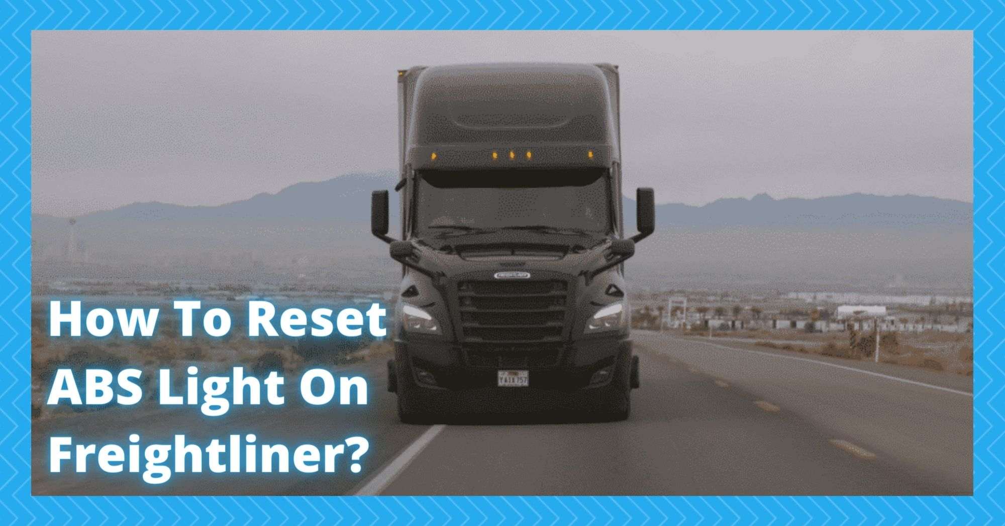 how to reset abs light on freightliner