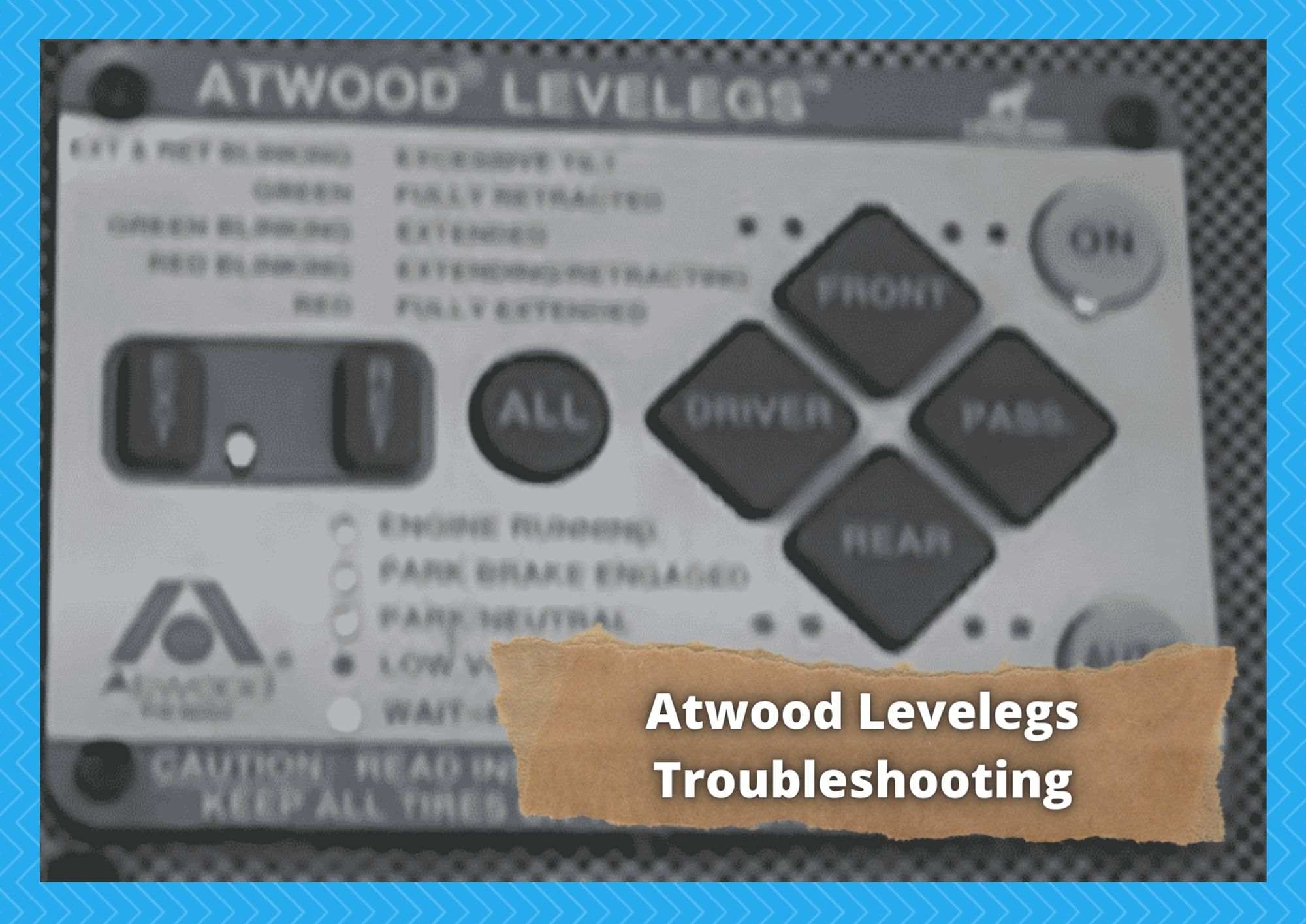 atwood levelegs troubleshooting