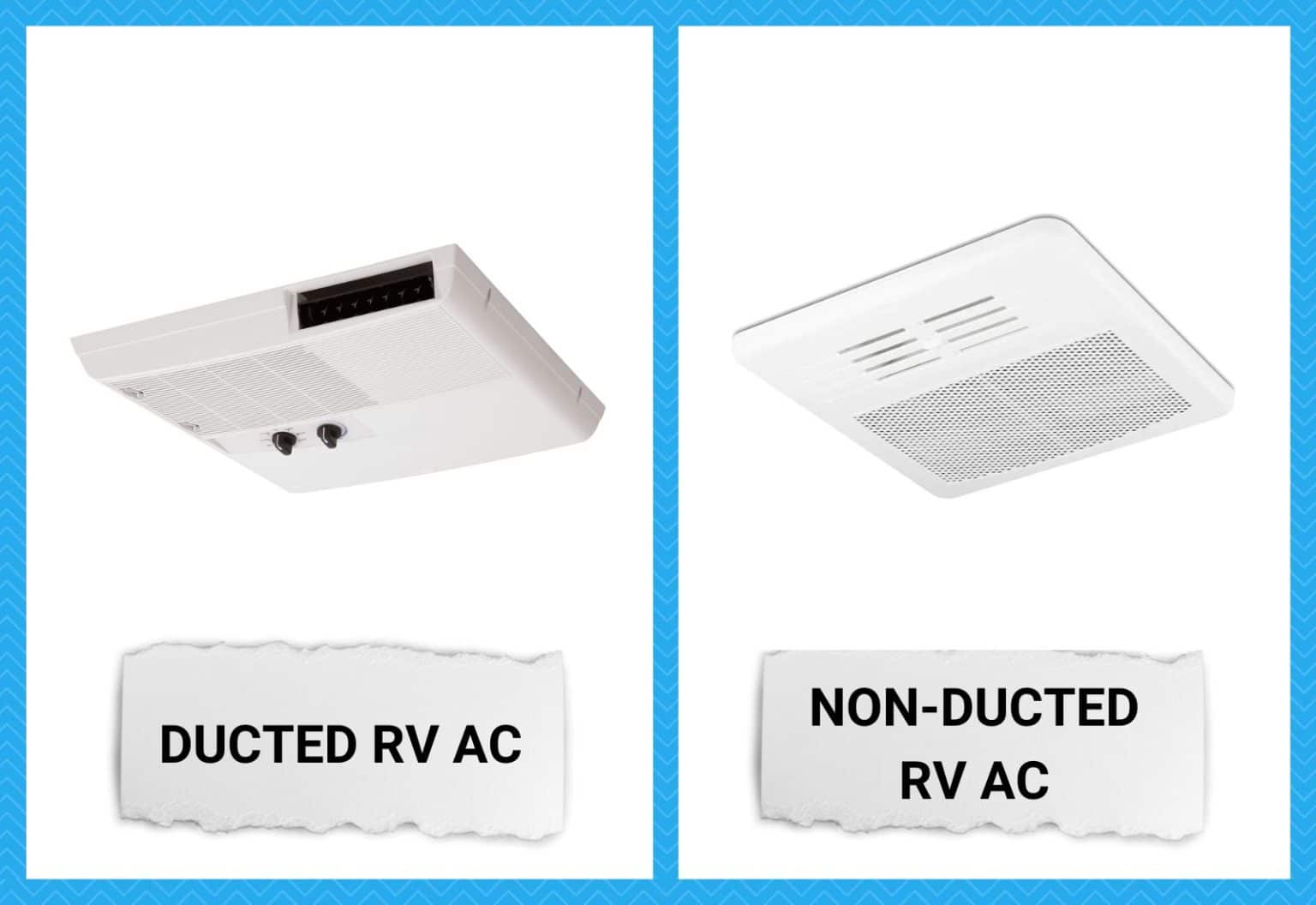 RV AC Ducted vs. NonDucted Camper Upgrade