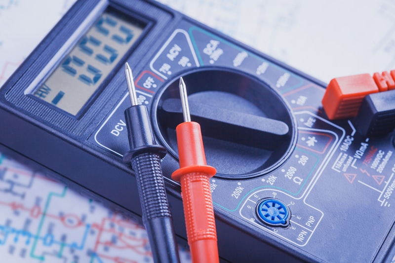 Use the multimeter
