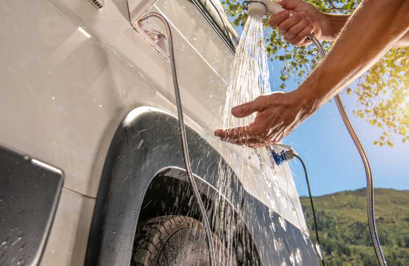 fix rv city water connection