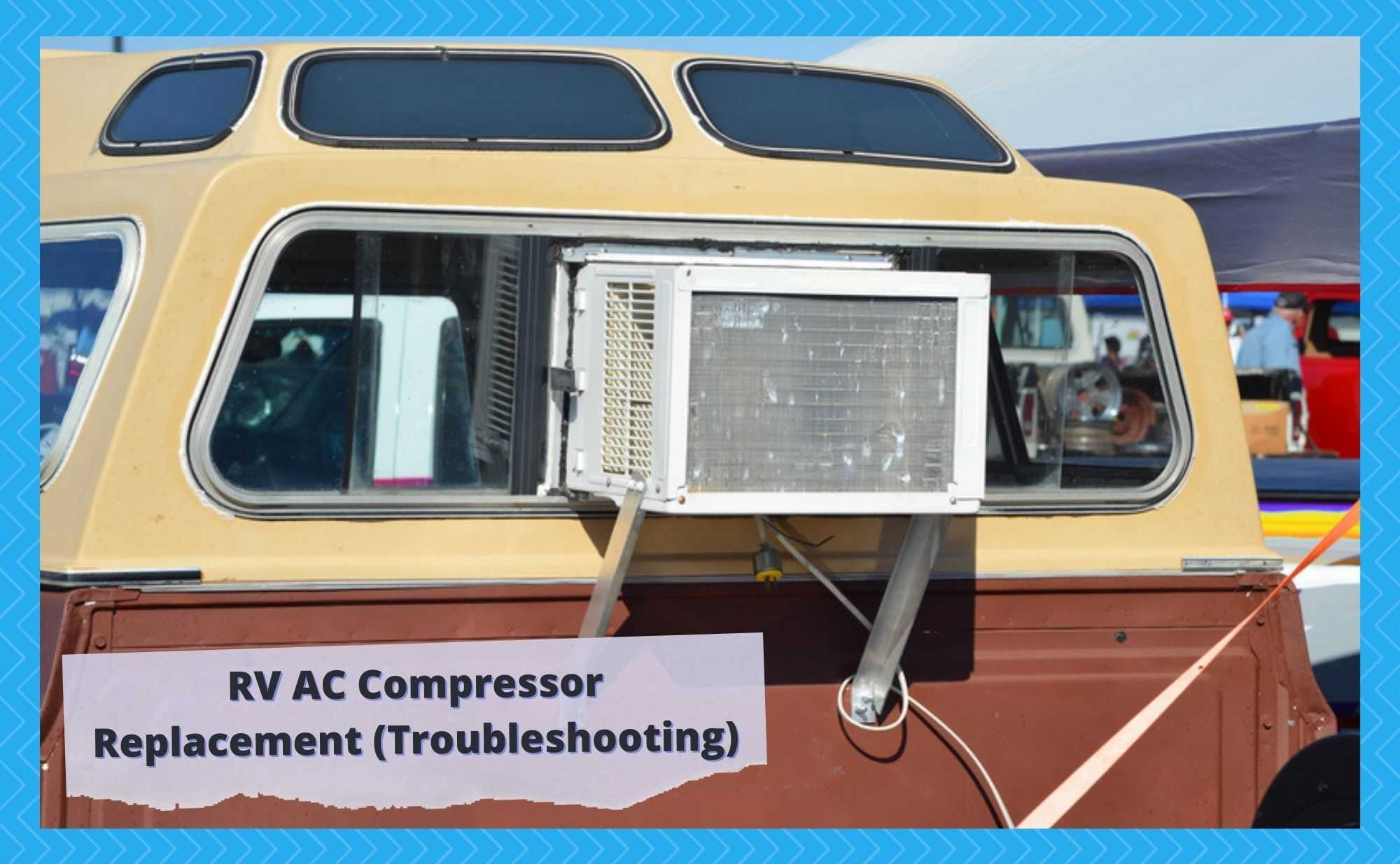 rv ac compressor replacement
