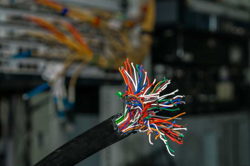 damage power cable