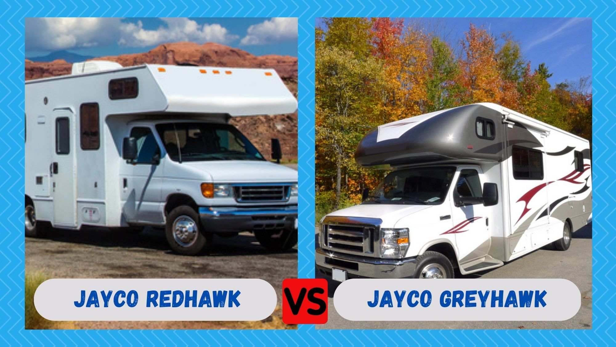 jayco redhawk vs greyhawk